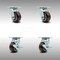 Service Caster 4 Inch Stainless Steel Polyurethane Swivel Caster Set with Roll Bearing 2 Brakes SCC-SS30S420-PPUR-2-TLB-2 - alternate 1
